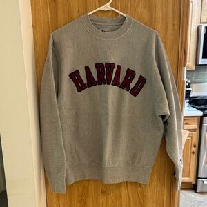 Champion Gray Crewneck Harvard sweatshirt
